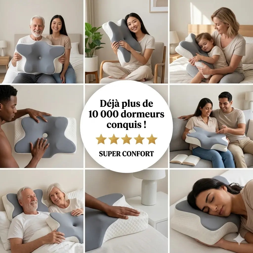 Oreiller Cervical En Mousse à Mémoire de Forme bys-store-2905735-509582